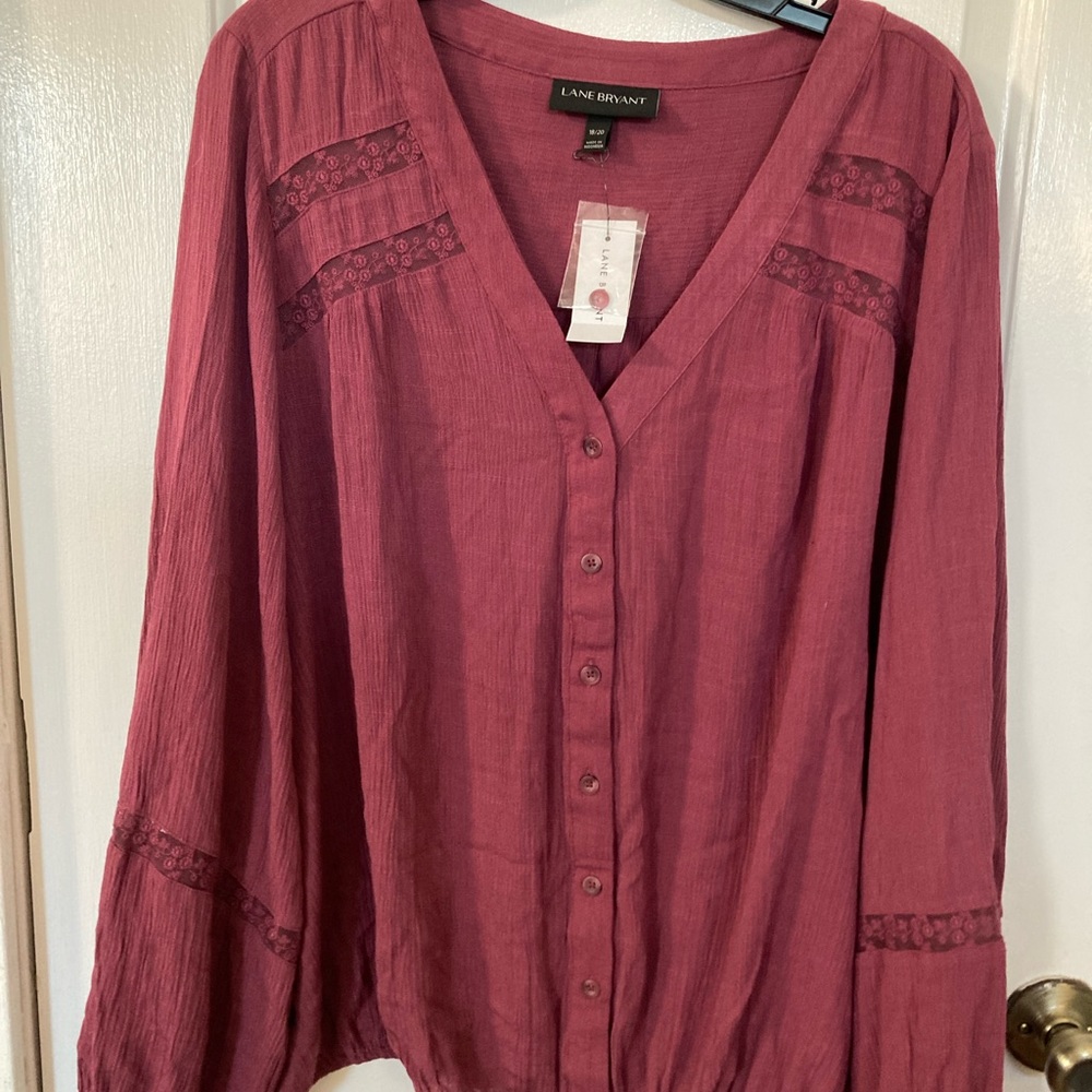 NWOT lane Bryant top